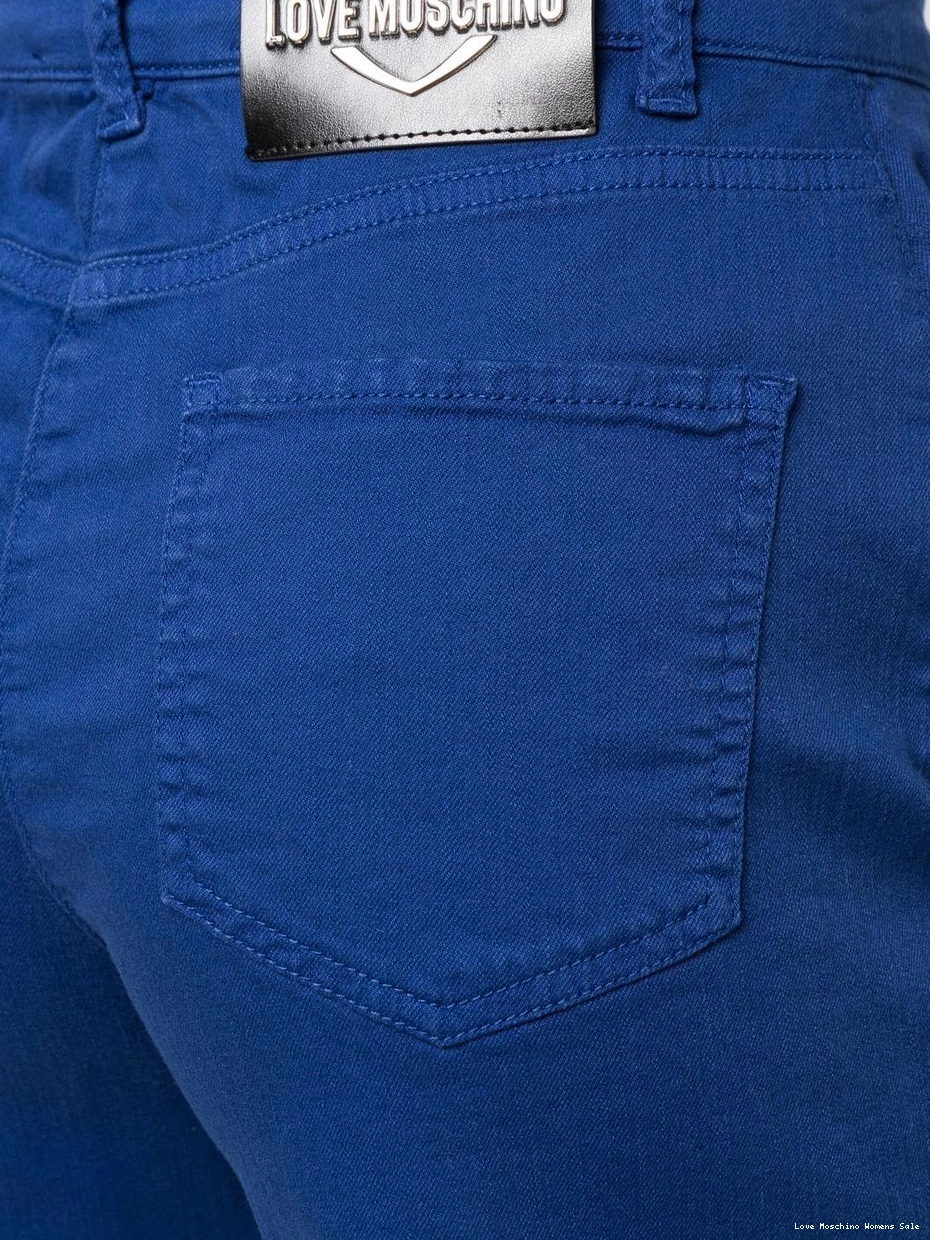 Affordable Women shorts chino high-waisted Love Moschino 0422